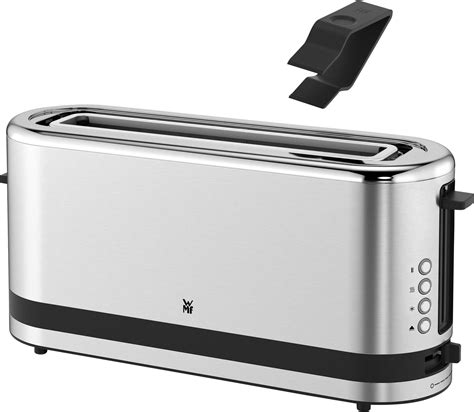 WMF 0414120011 Long slot toaster Black, Silver (matt) | Conrad.com