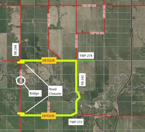 Prepare for this upcoming multi-day road closure in Wheatland County ...