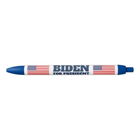 Joe Biden for president 2020 election democrat Blue Ink Pen | Zazzle.com