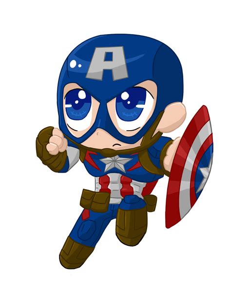 CaptainAmerica AOU Chibi by Nickyparsonavenger on DeviantArt