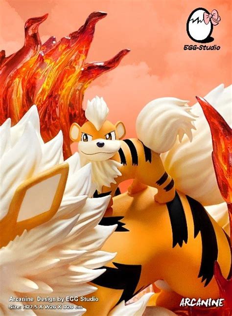 Evolution of Arcanine from EGGS Studio Revealed - GKLOOP