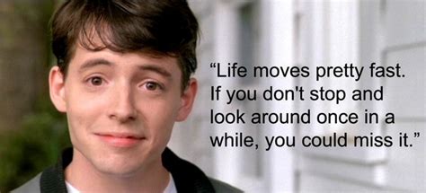 5 FERRIS BUELLER QUOTES - Cresting The Hill