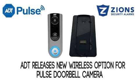 ADT Releases Wireless Doorbell Camera Option - Zions Security Alarms