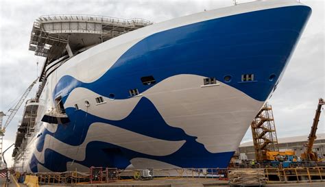 New Princess Cruises Mega-Ship Reaches Construction Milestone