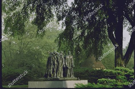 Burghers Calais Bronze Sculpture By Auguste Editorial Stock Photo - Stock Image | Shutterstock