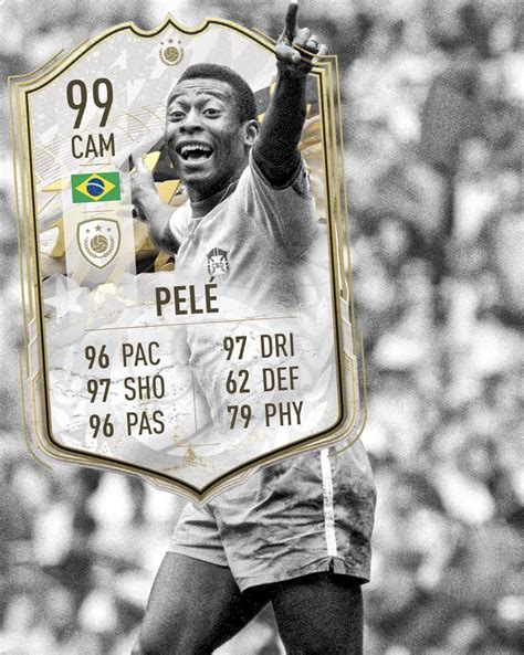 Real picture behind Pelé moments card (433) : FIFA