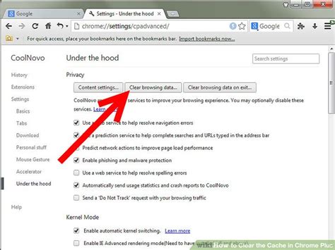 How to Clear the Cache in Chrome Plus: 4 Steps (with Pictures)