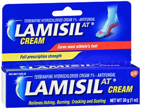 Lamisil AT Athlete's Foot Cream - 1 oz - The Online Drugstore