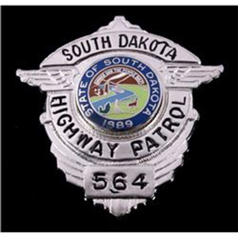 South Dakota Highway Patrol Winged Badge