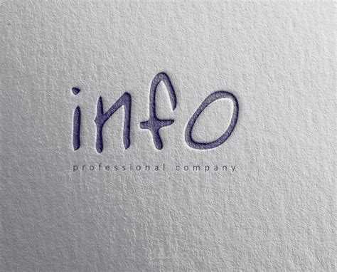 info logo in different design | مستقل