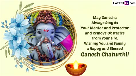 Happy Ganesh Chaturthi 2023 Wishes & HD Images: WhatsApp Messages ...