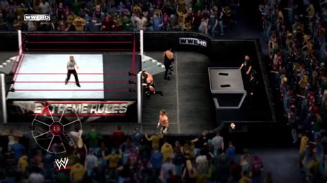 My WWE '12 Universe Mode: Week 4-3- EXTREME RULES - YouTube