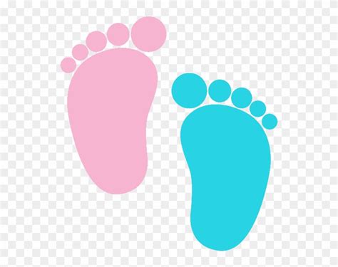 Feetpb - Pink And Blue Baby Feet - Free Transparent PNG Clipart Images ...