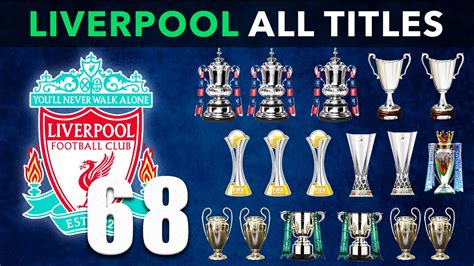 Liverpool 🏴󠁧󠁢󠁥󠁮󠁧󠁿 All Trophies Comparison 1893 - 2022 | LIVERPOOL ...