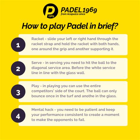 Learn Padel in brief easily | padel1969.com