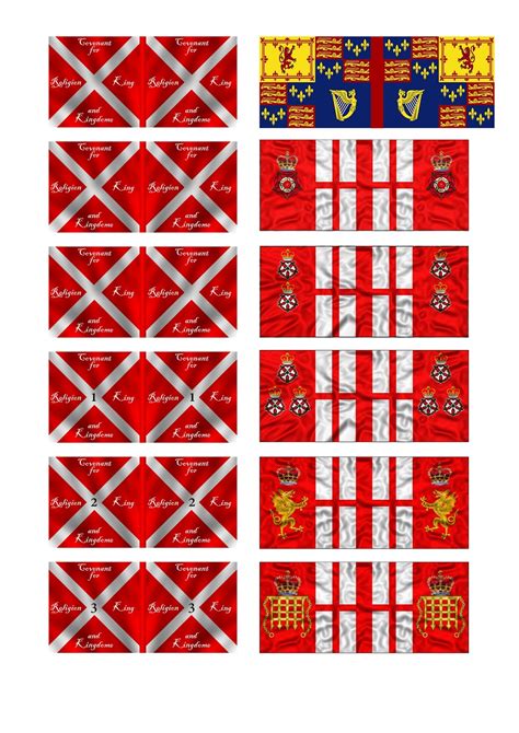 This 28mm Life: English Civil War Flags