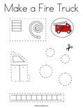 Make a Fire Truck Coloring Page - Twisty Noodle