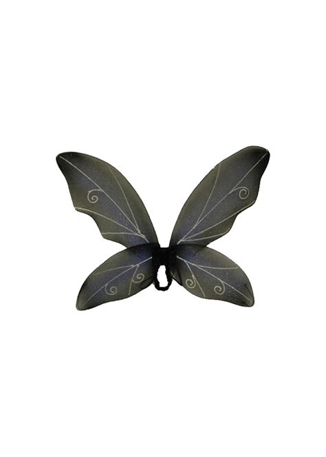 Adult Fairy Wings Blue/black - Fairy Halloween Costumes