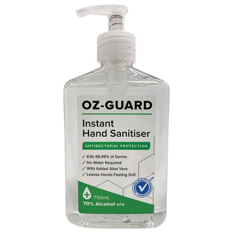 Buy Oz Guard Instant Hand Sanitiser 750ml Online at Chemist Warehouse®