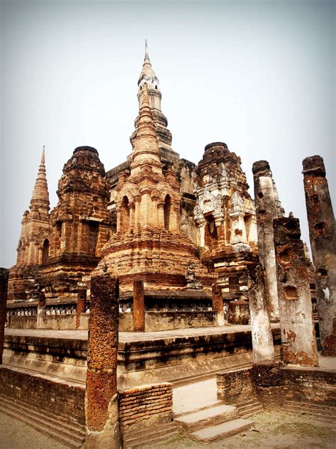 Temple Buddha Statue In Sukhothai Free Stock Photo - Public Domain Pictures