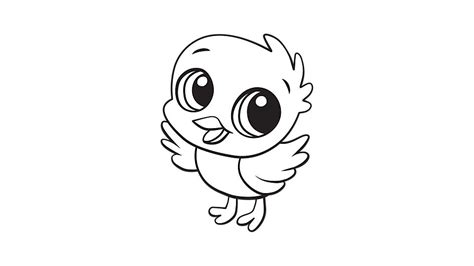 Chick Coloring Page - Best Coloring Pages For Kids