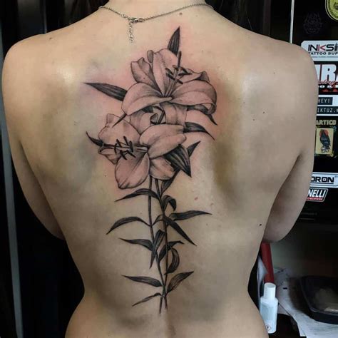 Top 65 Best Lily Tattoo Ideas [2021 Inspiration Guide]