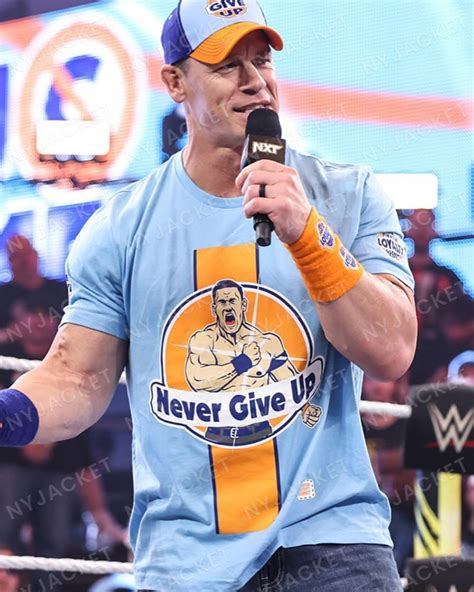 Order WWE NXT John Cena Never Give Up T-Shirt At 30% OFF