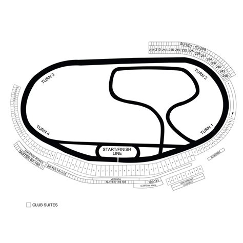 Charlotte Motor Speedway Seating Map