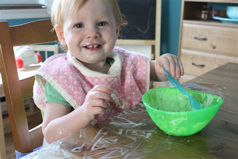 Yogurt = finger paint! | Angie Garrett | Flickr