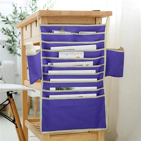 Adjustable Stationery Organizer Students Classroom Desk Hanging Books ...