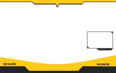 Twitch Stream Overlay Border Panel For Youtube, Twitch Overlay, Stream Overlay, Twitch Panel PNG ...