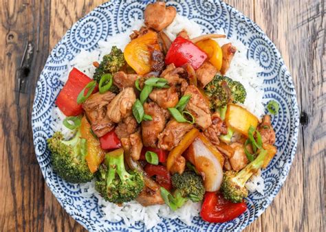 Sweet and Spicy Chicken Stir Fry - Vegetable Recipes