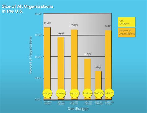 How Big Are Most Non-Profits? (2023)