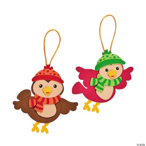 Winter Birds Christmas Ornament Craft Kit - Discontinued