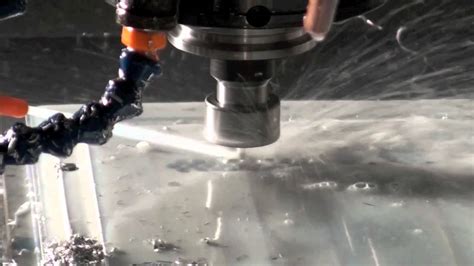 CNC Milling on a Vacuum Fixture - YouTube