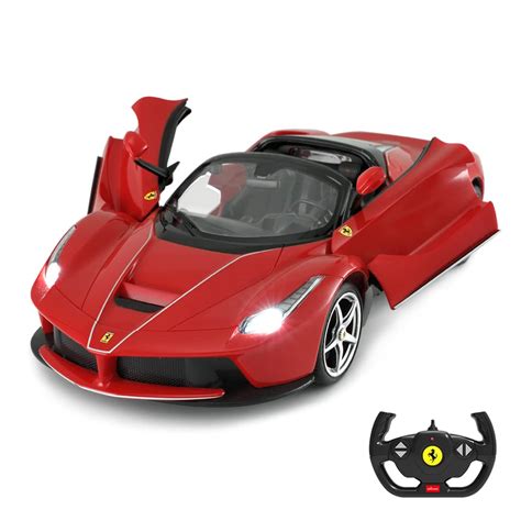 BEZGAR Coche De Control Remoto A Escala 1/24 Ferrari LaFerrari, Vehículo De Juguete Deportivo De ...