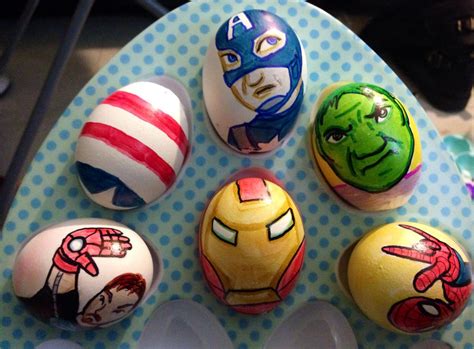 Marvel Easter eggs 2014 by Rene-L on DeviantArt