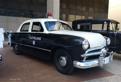 Cleveland Police 1950 Ford coupe | Police cars, Cleveland police, Police