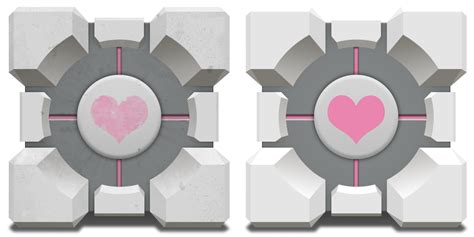 Companion Cube [Update] by NeoRame on DeviantArt