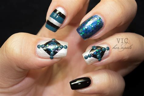 Vic and Her Nails: January N.A.I.L. - Theme 2: Inspired by Pinterest