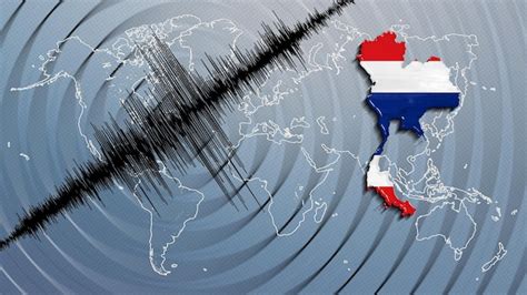 Premium Photo | Seismic activity earthquake thailand map richter scale