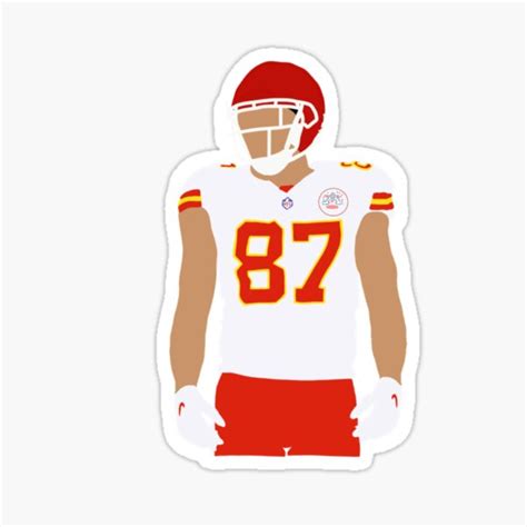 Travis Kelce Stickers | Redbubble