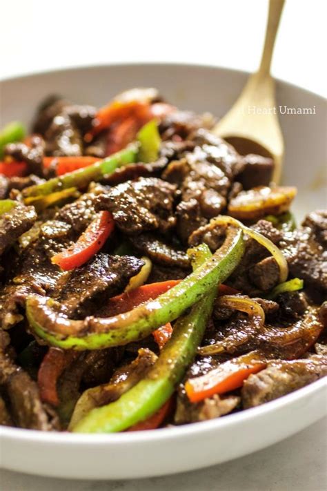 Chinese Pepper Steak Stir-Fry (Paleo, Whole30, Keto) | I Heat Umami