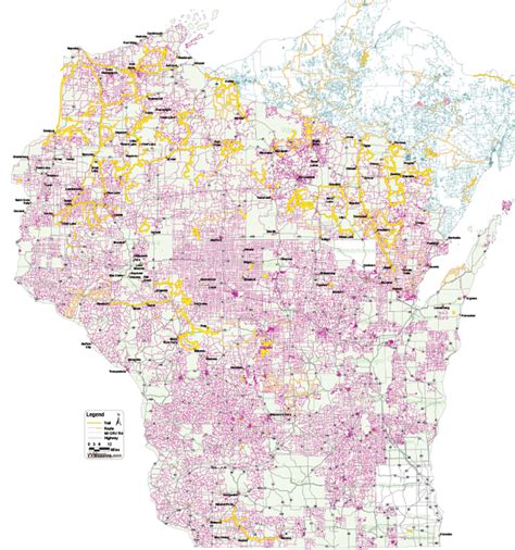 Wisconsin Atv Trails Map - Atlanta On A Map