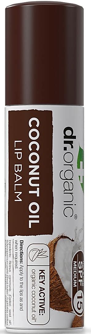 Dr Organic Coconut Oil Lip Balm ingredients (Explained)