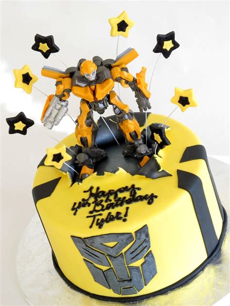 Transformers Bumblebee Cake - CakeCentral.com