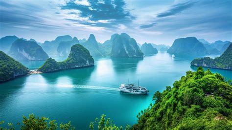 Wallpaper Ha Long Bay, 5k, 4k wallpaper, 8k, Halong Bay, Vietnam ...