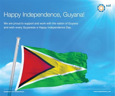 Happy Independence Day Guyana! - Welcome to The Sol Group