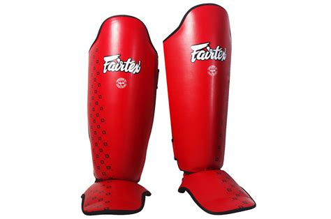 FAIRTEX - Competition Shin Guards - RED (SP5)