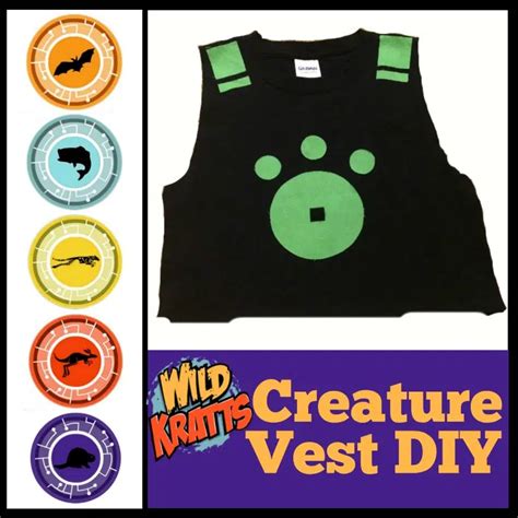 Wild Kratts Creature Power Vest (Party & Costume Idea!) | AllMomDoes